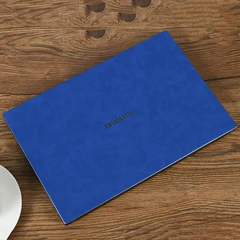 Pouzdro na tablet Luxusní Kožený Kryt Pro Huawei Matebook Barva: Modrá, Varianta: Matebook 14 2020