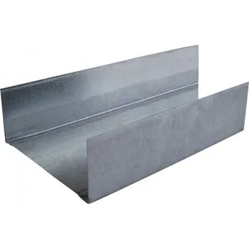 Stavební materiál Sádrokarton - UW profil 75/40/0,6 - délka 4m