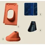 TONDACH Anténní komplet Contiton 12 (Stodo 12) engoba měděná