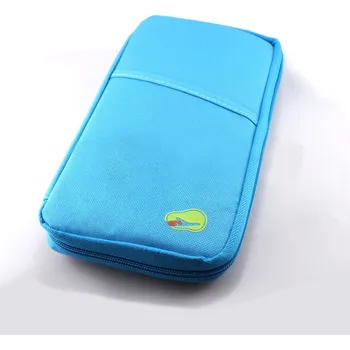 Peněženka Cestovní organizér na doklady Barva: Světle modrá