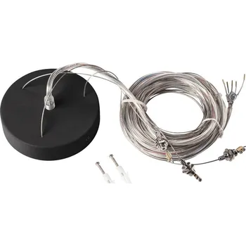 Svítidlo SLV - BIG WHITE MEDO 5m závěs, černá - BIG WHITE (SLV) LA 1001952