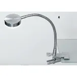 ORION Stolní lampa 1x3W LED chrom, se svorkou, výška 42 cm - ORION OR LA 4-1134/1 CHRO