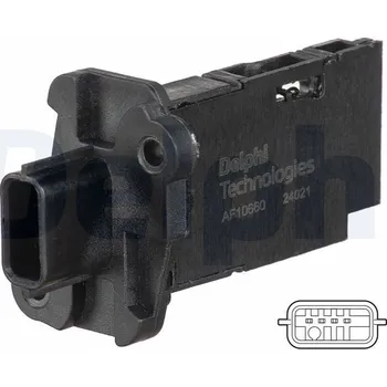 Čidlo automobilu Snímač množství protékajícího vzduchu DELPHI AF10660-12B1