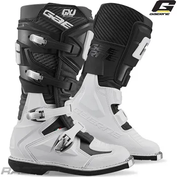Moto obuv Dětské boty na motokros Gaerne GX-J Black White 34