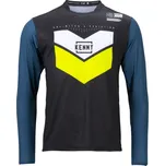 KENNY RACING MTB CYKLISTICKÝ DRES MODEL PROLIGHT LIME/BLACK BARVA ČERNÁ/MODRÁ/ŽLUTÁ/BÍLÁ VELIKOST XXL