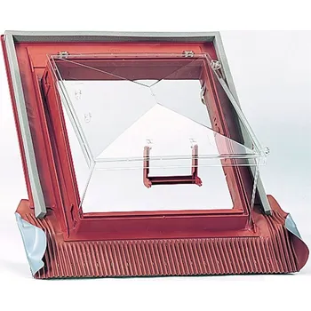 střešní výlez HPI Univerzální vikýř PRISMAX® pro profil. střešní krytiny 475/520mm - černý