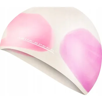 Plavecká čepice Silikonová Aqua Speed bílá