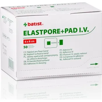 Zdravotnický materiál ELASTPORE+PAD I.V. 6x8cm steril. (50ks)