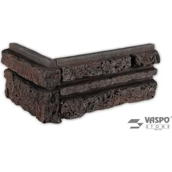 VASPO STONE - Obkladový kámen Travertin Karpaty šedý - rohový prvek