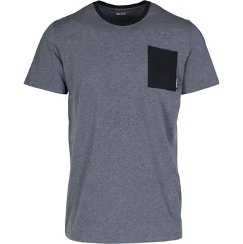 STÖCKLI Pánské tričko s kapsou, tmavě šedá, melange 2023/24 - 52, L