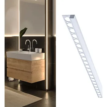 LED osvětlení PAULMANN LumiTiles LED Strip Profil Frame 2m hliník eloxovaný/satén - PAULMANN P 78410