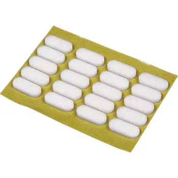 Podložka pod nábytek Filcová samolepící podložka 8x20 mm 20 ks