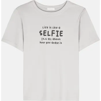 Dámské tričko GATE Bavlněné tričko s potiskem 34 624-1250/85