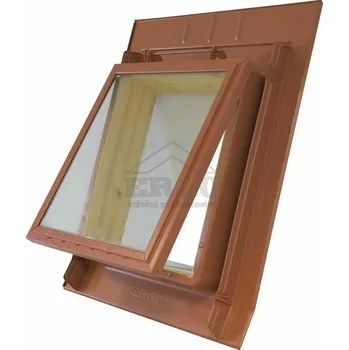 ERGO Střešní vikýř 2000 – např. pro Bobrovka, Bramac Tegalit - tmavě hnědá