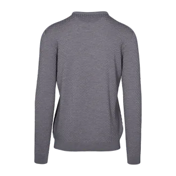 Pánský svetr STÖCKLI Pánský švýcarský pletený svetr Structure, béžová 2024/25 - M