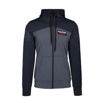 Pánská mikina STÖCKLI Pánská mikina fullzip s kapucí, antracit, černá 2022/23 - 58, 3XL