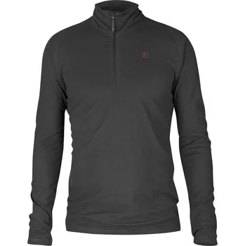 Pánské fleecové triko Fjällräven Pine Half Zip - Dark Grey XL