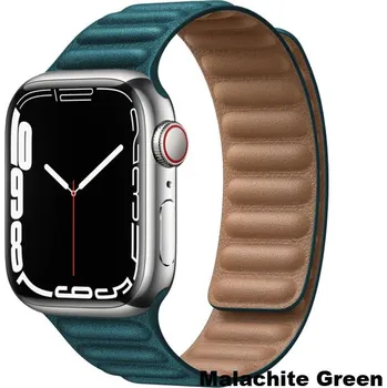 Magnetický Pásek Na Hodinky Apple Watch 38,40,41 Mm Možnosti: Malachite Green