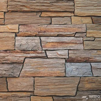 Obklad VASPO STONE - Břidlice Hradní hnědá