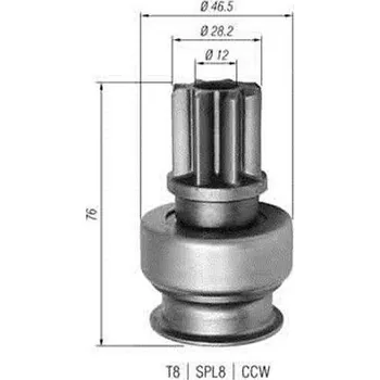 Startér Pastorek, startér MAGNETI MARELLI 940113020343