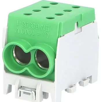 Rozvaděč POLLMANN Svorkovnice HLAK 70 1/2 M2 250A zelená