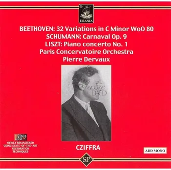 Zahraniční hudba György Cziffra (piano): Beethoven, Schumann, Liszt (CD) (György Cziffra, Paris Conservatoire Orchestra, Pierre Dervaux)