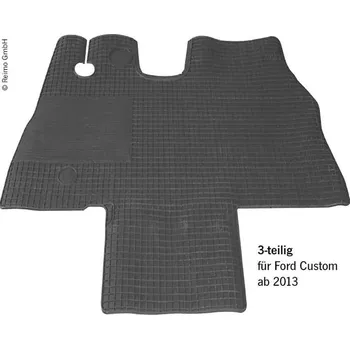 Příslušenství ke karavanu Gumový koberec do kabiny pro Transit Custom, od 2014