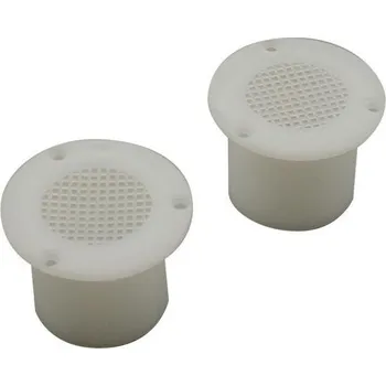 Příslušenství ke karavanu Větrací plastová mřížka do podlahového větrání o60 mm bílá