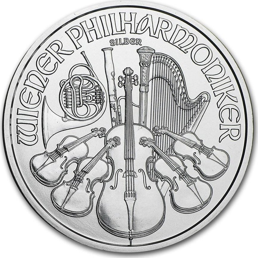 Stříbrná mince Wiener Philharmoniker 1 Oz