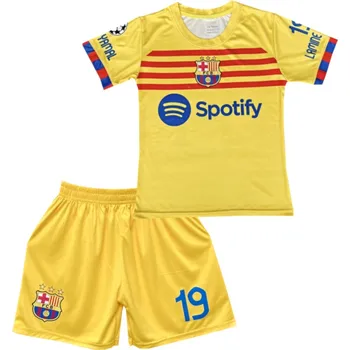 Numberoplus Premium fotbalový dres Komplet FC Barcelona - Lamine Yamal 19 F1 Velikost: 6-let.(vel.110)