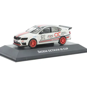 autíčko DeAgostini Škoda Octavia III CUP 2016 1:43 - Kaleidoskop slavných vozů časopis s modelem #98 Škoda Octavia 3 - kovový model auta 1/43