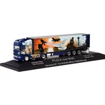 Scania R13 TL G.Pille PEACE-not WAR 1:87 - Herpa Scania R13 Peace not War - sběratelský model 1/87