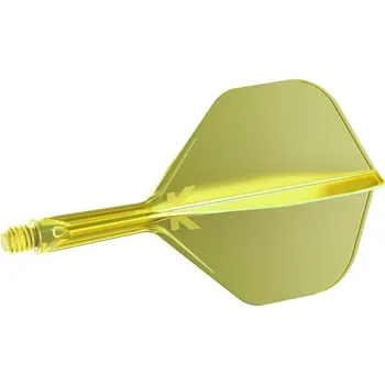 Šipka Target K-Flex Neon žluté, No2 letky a krátké násadky