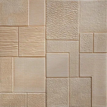 Tapeta 3D tapeta dlaždice béžová 69,4 x 69,4 cm