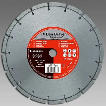 Řezný kotouč DEN BRAVEN DIA kotouč řezný PROFI LASER 150mm