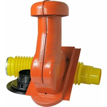 ERGO Odvětrávací komplet pro BOBROVKU od šíře 180 mm - cihlově červená