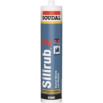 Tmel SOUDAL Silirub 2 hnědý 600ml - pouze po ucelených baleních