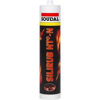 Tmel SOUDAL Silirub HT-N černý 310ml - pouze po ucelených baleních