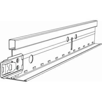 Stavební profil KNAUF AMF příčný profil Ventatec Click V-PQ GK 1200/24/38mm