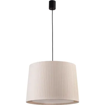 FARO SAMBA závěsné svítidlo, černá/skládaná béžová - FARO FARO 64315-44