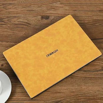 Pouzdro na tablet Luxusní Kožený Kryt Pro Huawei Matebook Barva: Žlutá, Varianta: Matebook 14 2020