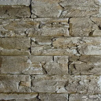 Obklad VASPO STONE - Obkladový kámen Skála zvrásněná zelený melír