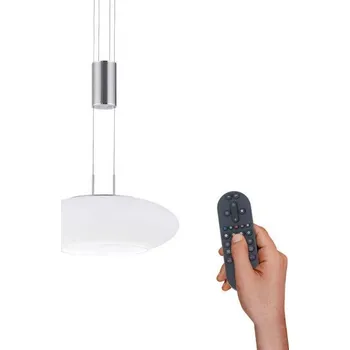 PAULNEUHAUS Paul Neuhaus, Q-ETIENNE, LED závěsné svítidlo ocel, Smart Home ZigBee 2700-5000K - PAUL NEUHAUS PN 2075-55