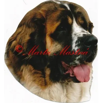 Samolepka moskevský strážní pes 66