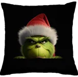 Polštář bavlněný s potiskem Nakukující Grinch 4
