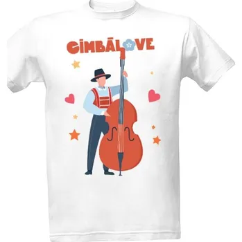 Tričko s potiskem Kontrabasista 2 pánské