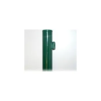 Příslušenství pro plot BOPPE Sloupek ocelový Pzn + komaxit, vč. plast. čepičky, 2*úchytka, pr. 38mm, výška 1750mm