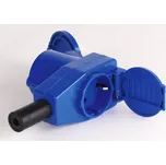 Zásuvka CEE/Schuko 230V průchozí s vývodem