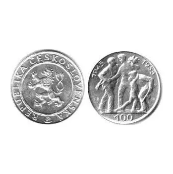 Sběratelství Mince :1955 10. VÝROČÍ OSVOBOZENÍ ČESKOSLOVENSKA