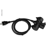 Zástrčka distribuční schuko, triple SB